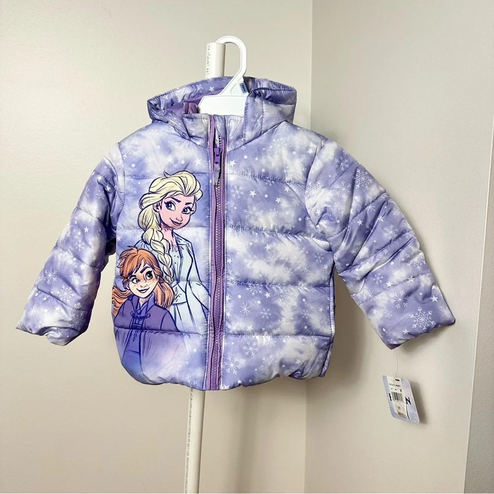 Girl’s Frozen Coat Size